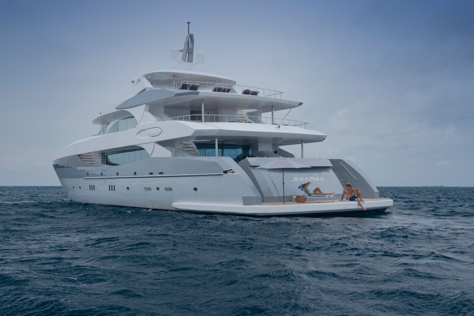 Main salon and dining area onboard M/Y SEAREX